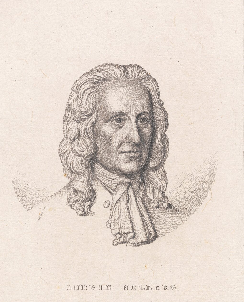 Ludvig Holberg by Christen Købke