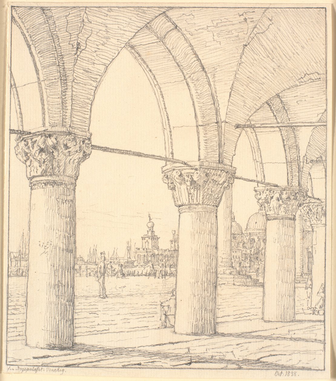 Part of the Colonnade under the Doge