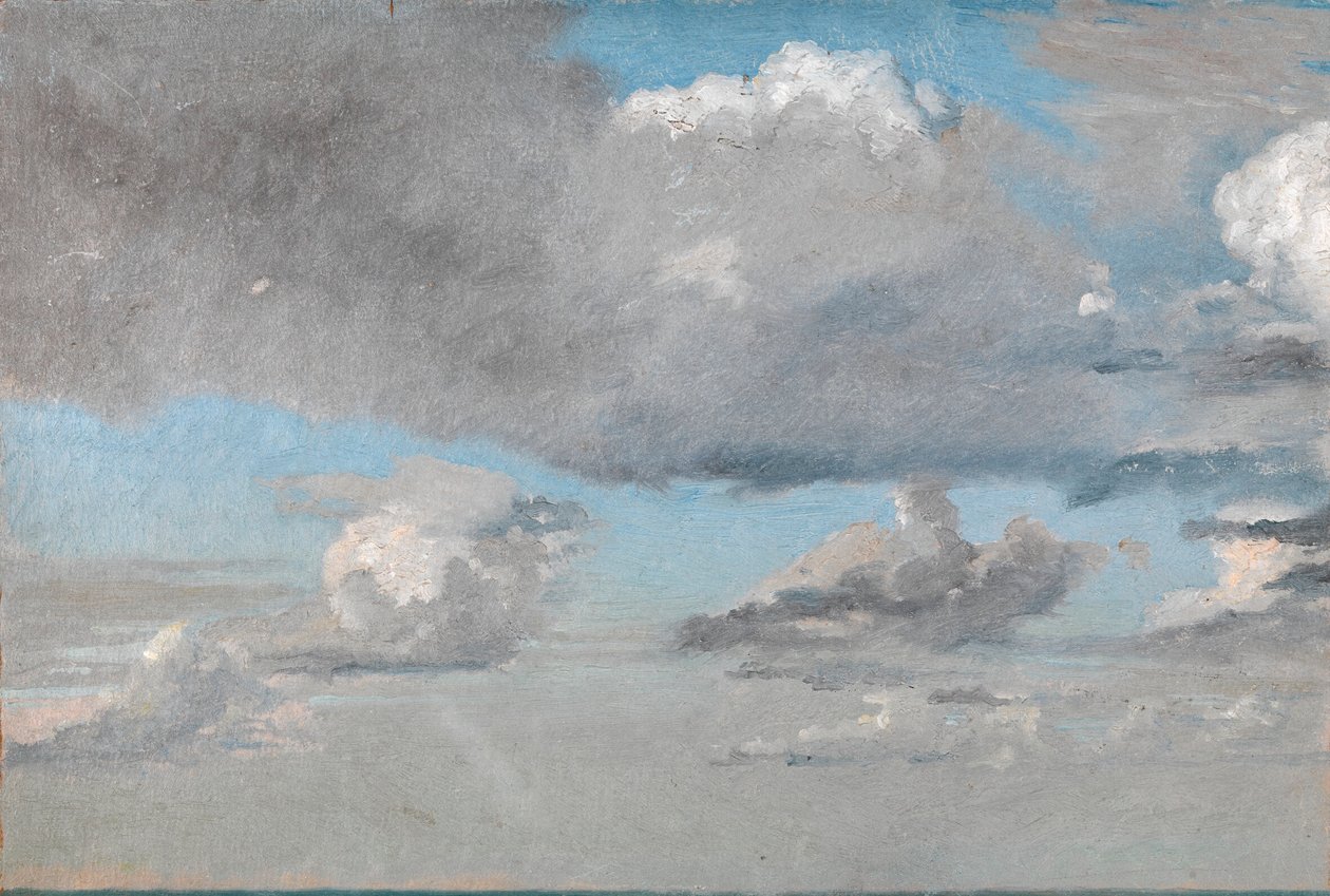 Study of Clouds by Christen Købke