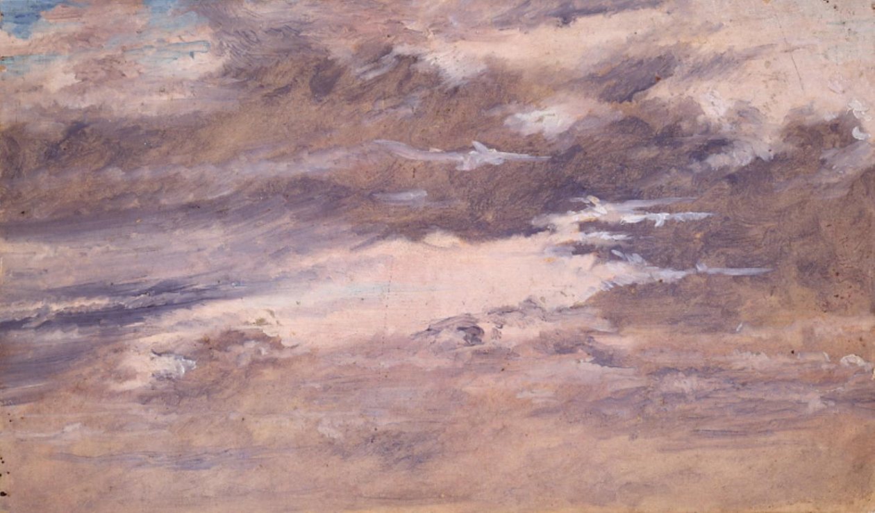Study of Clouds by Christen Købke