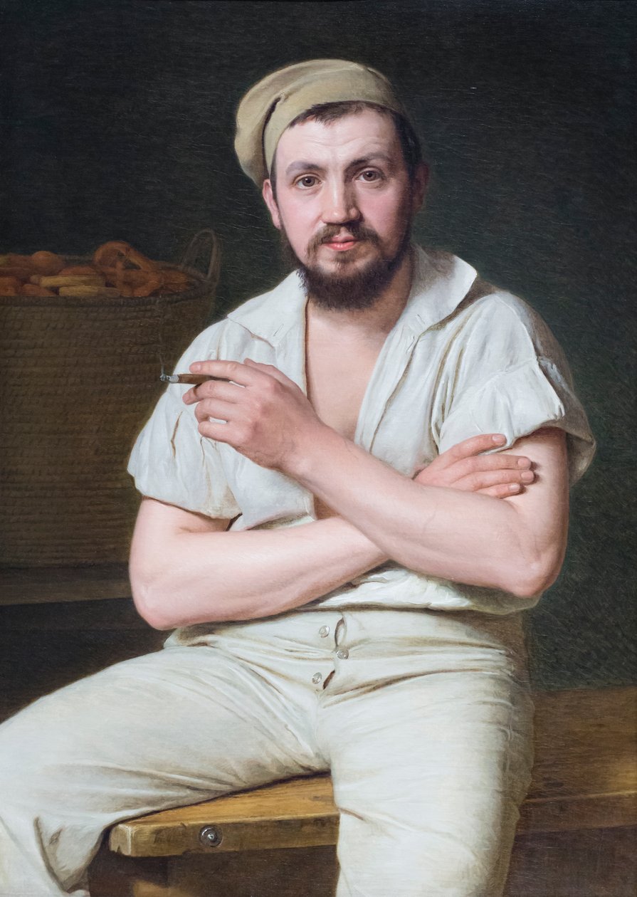 Portrait of Wilhelm Bendz by Christen Schjellerup Kobke