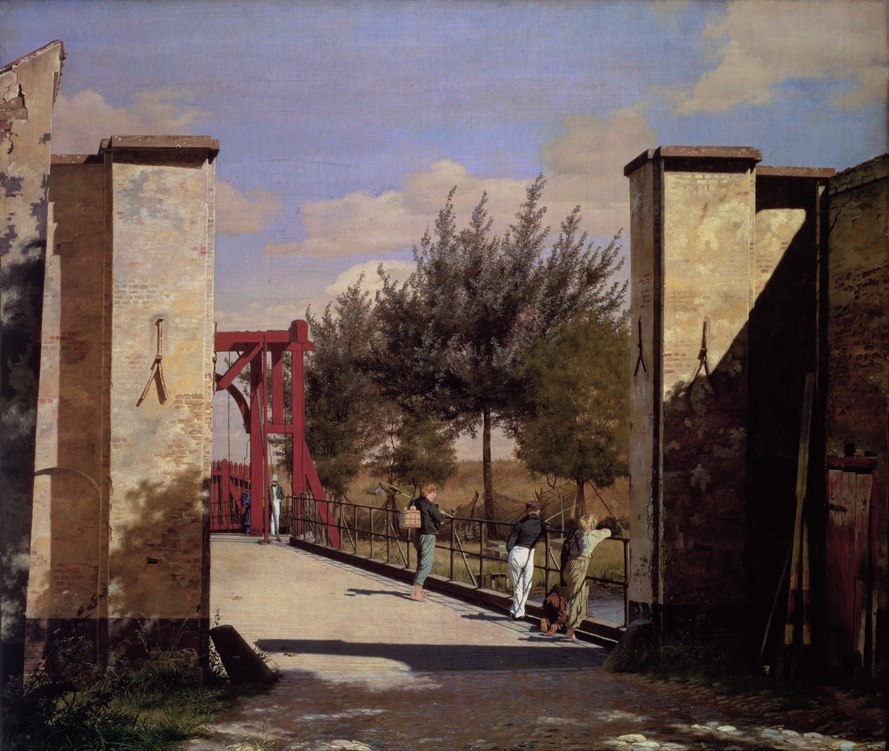 The North Gate of the Citadel by Christen Schjellerup Kobke