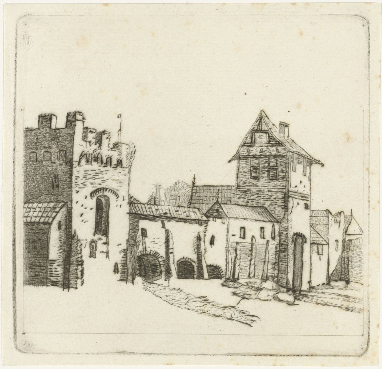 City Walls by Christiaan Friedrich Ruppe