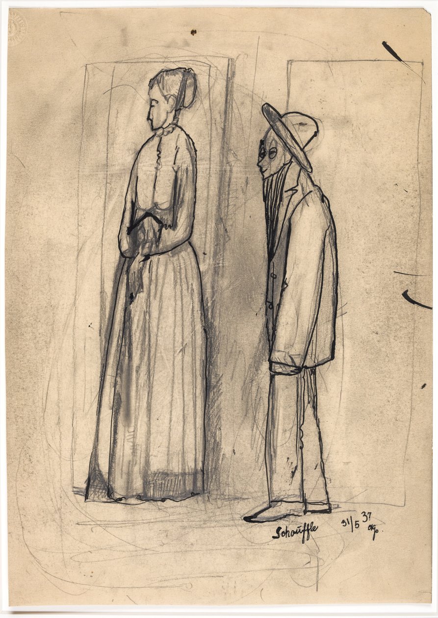 "A Mother with Her Epileptic Son" by Christian Kongstad Petersen