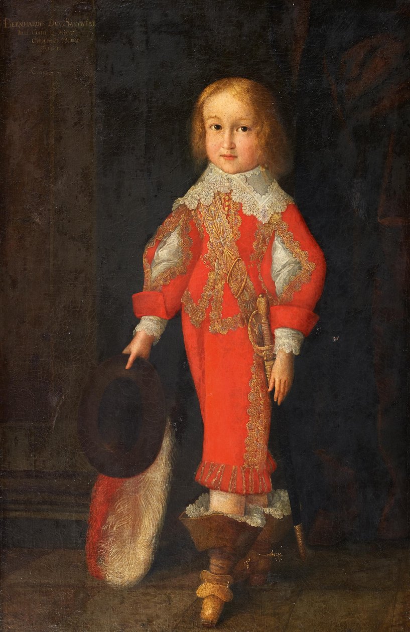 Portrait of Bernhard of Saxe-Jena (1638-1678) by Christian Richter