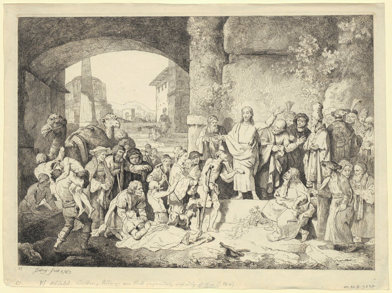 Alchemist and the Miracle Doctor by Christian Wilhelm Ernst Dietrich