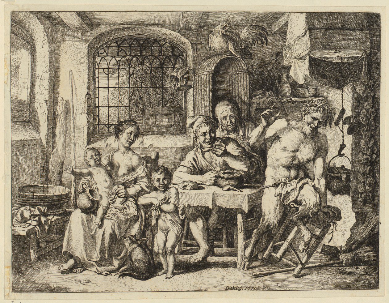 Satyr at the Farmer