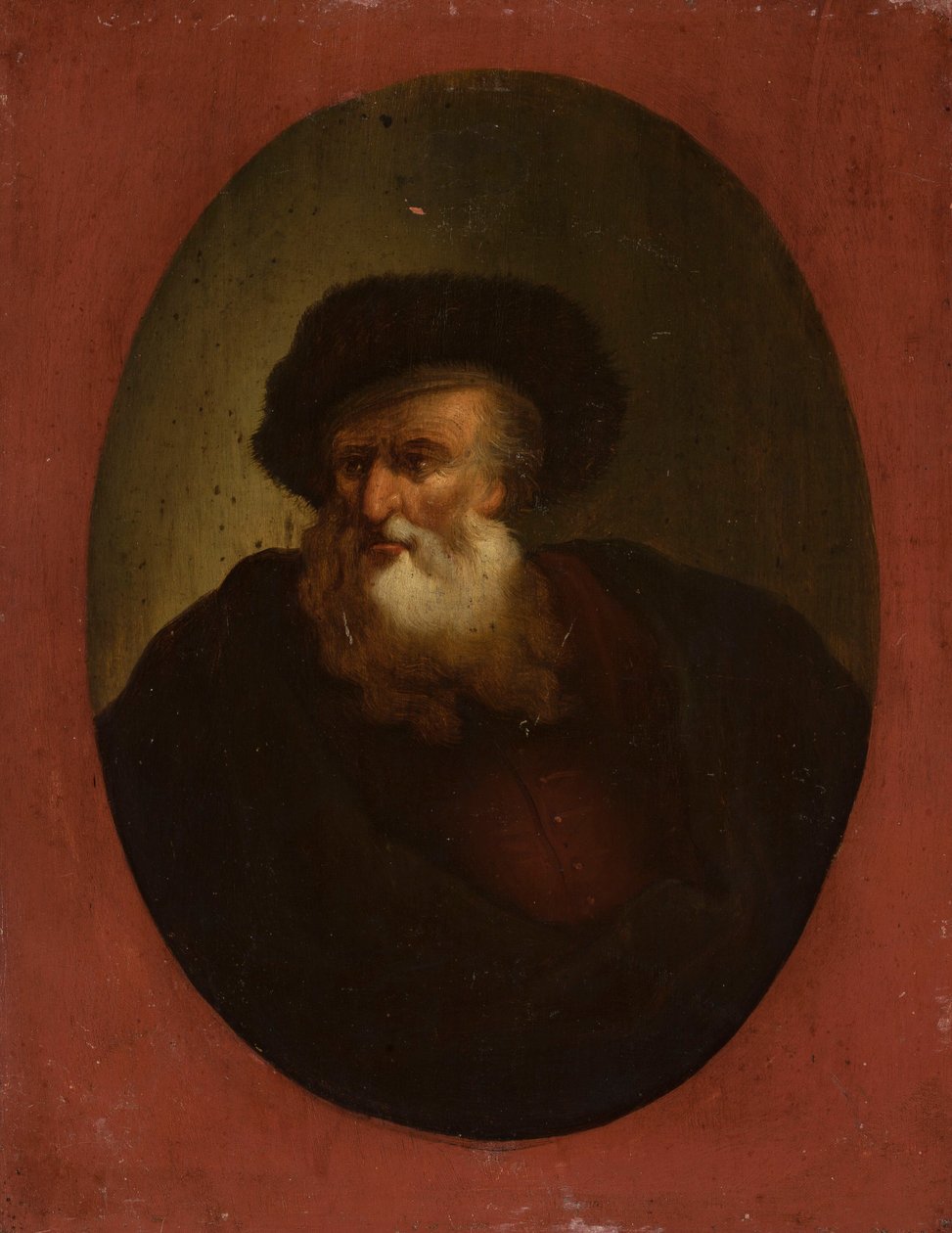 Old Man Turned to the Left by Christian Wilhelm Ernst Dietrich