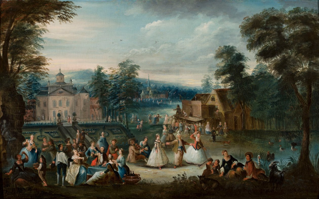 Fun in the Park by Christian Wilhelm Ernst Dietrich