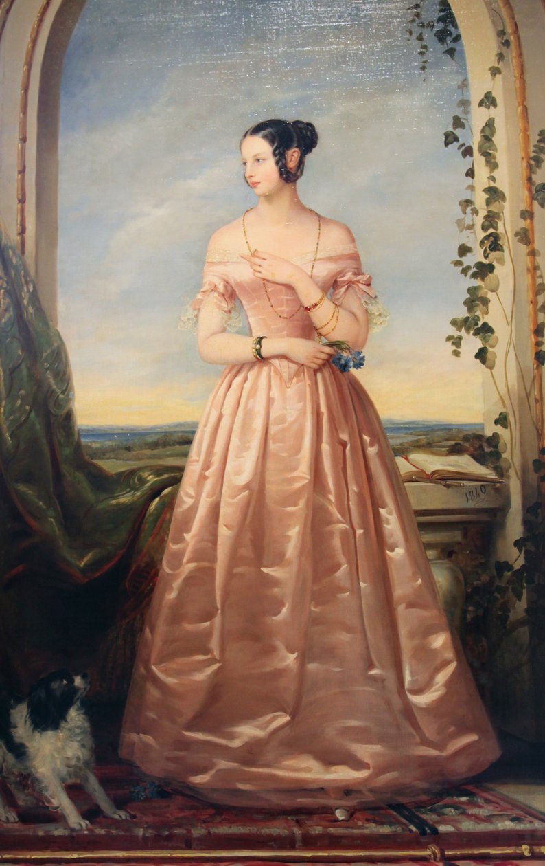 Portrait of the Grand Duchess Alexandra Nikolaevna by Christina Robertson