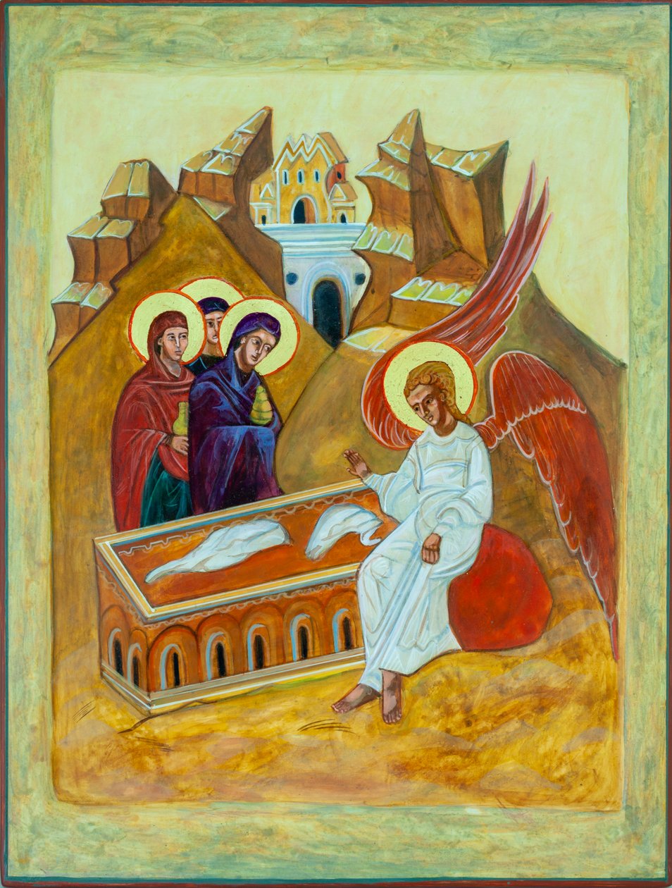 Women at the Tomb by Christine Hales