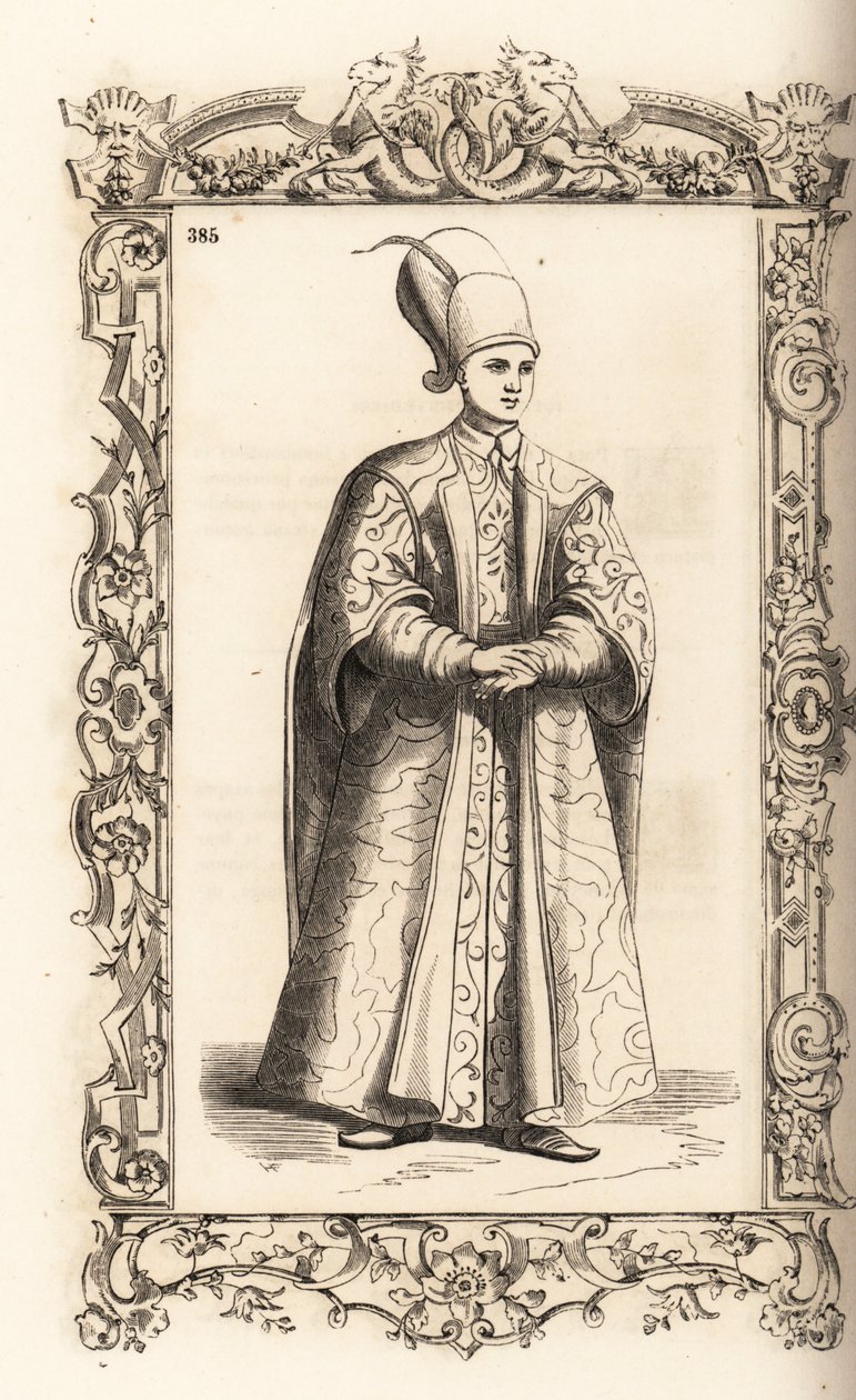 Enslaved Page to the Sultan of Turkey, Ottoman Empire by Christoph Krieger