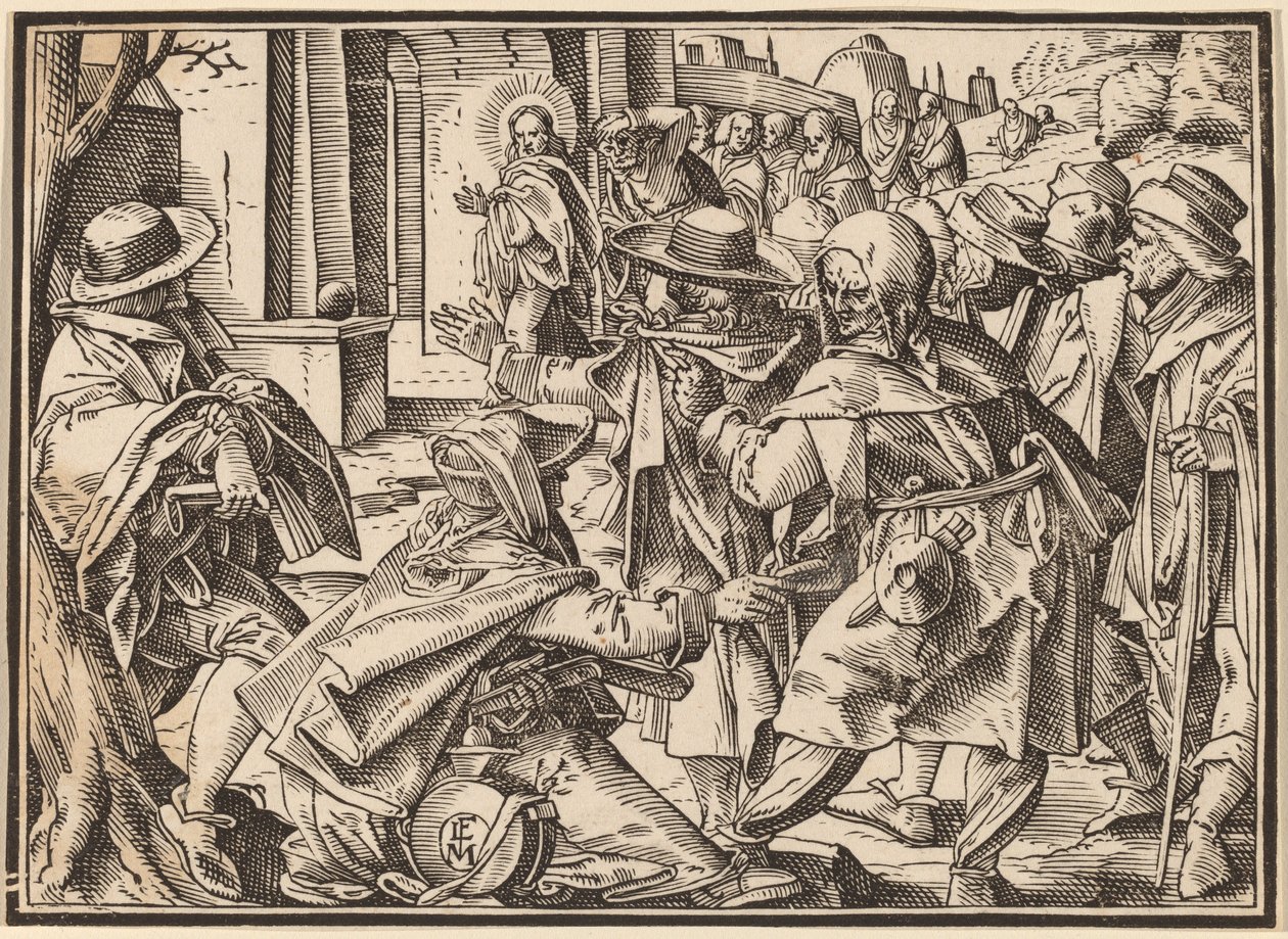 Christ Tells His Disciples of the Last Judgment by Christoph Murer
