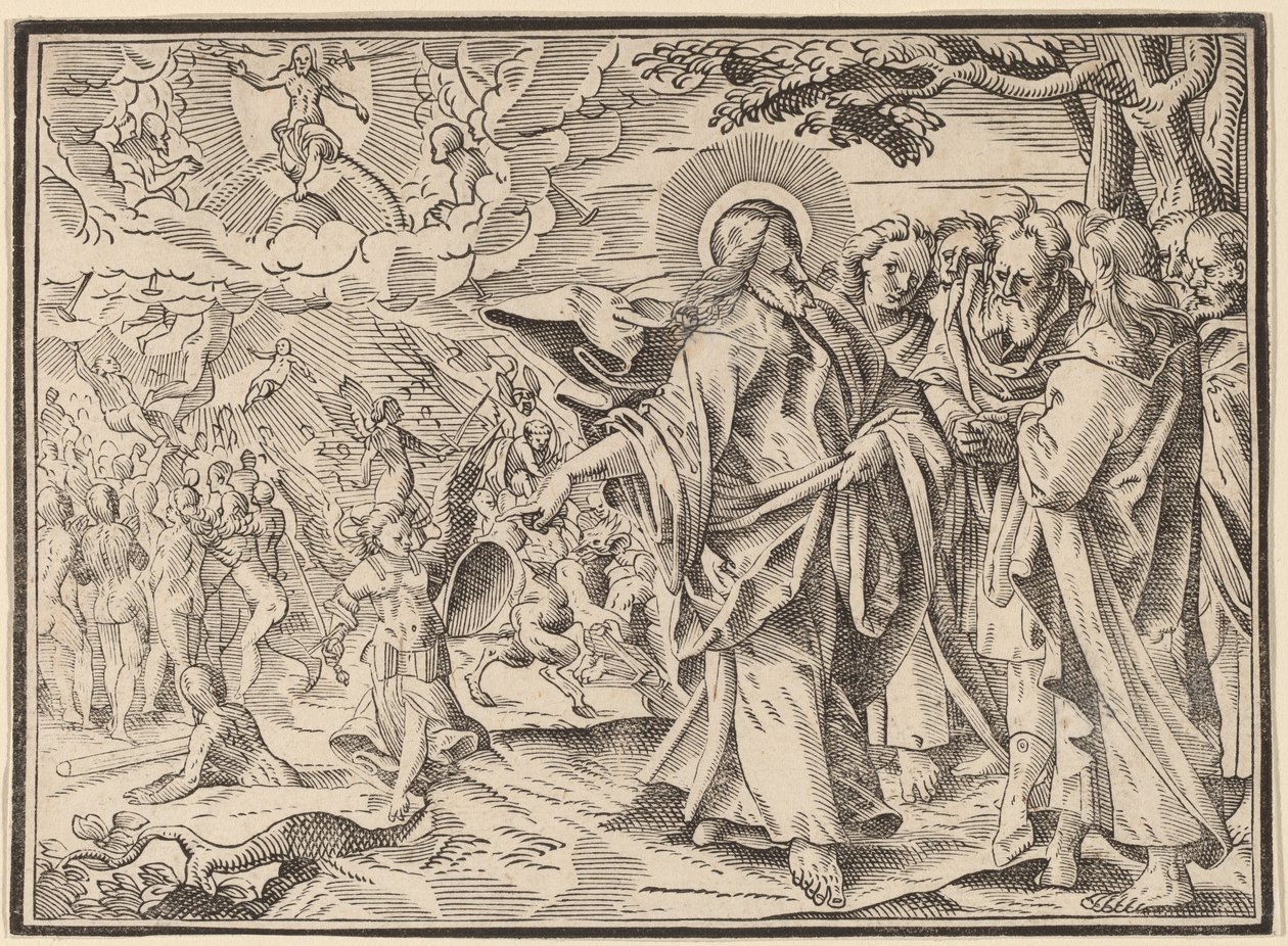 Christ Tells His Disciples of the Last Judgment by Christoph Murer