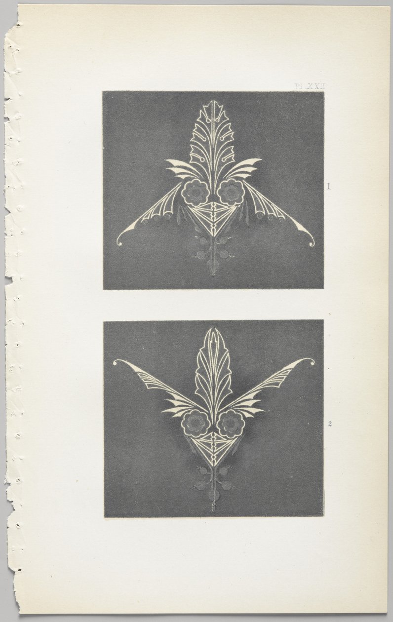 The Art of Decorative Design: With an Appendix, Giving the Hours of the Day at Which Flowers Open, Published by Day & Son, London, 1862 by Christopher Dresser