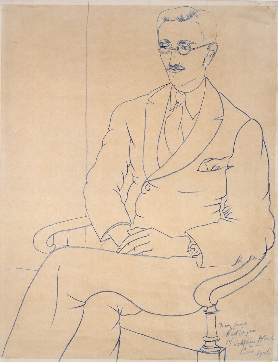 Portrait of Gerald Reitlinger, 1926 by Christopher Wood