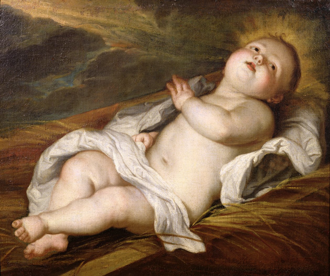 Infant Christ by Circle of Anthony van Dyck