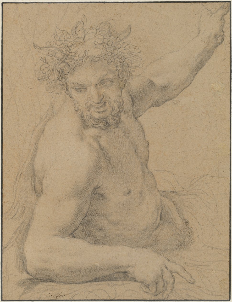 Faun Reclining by Ciro Ferri