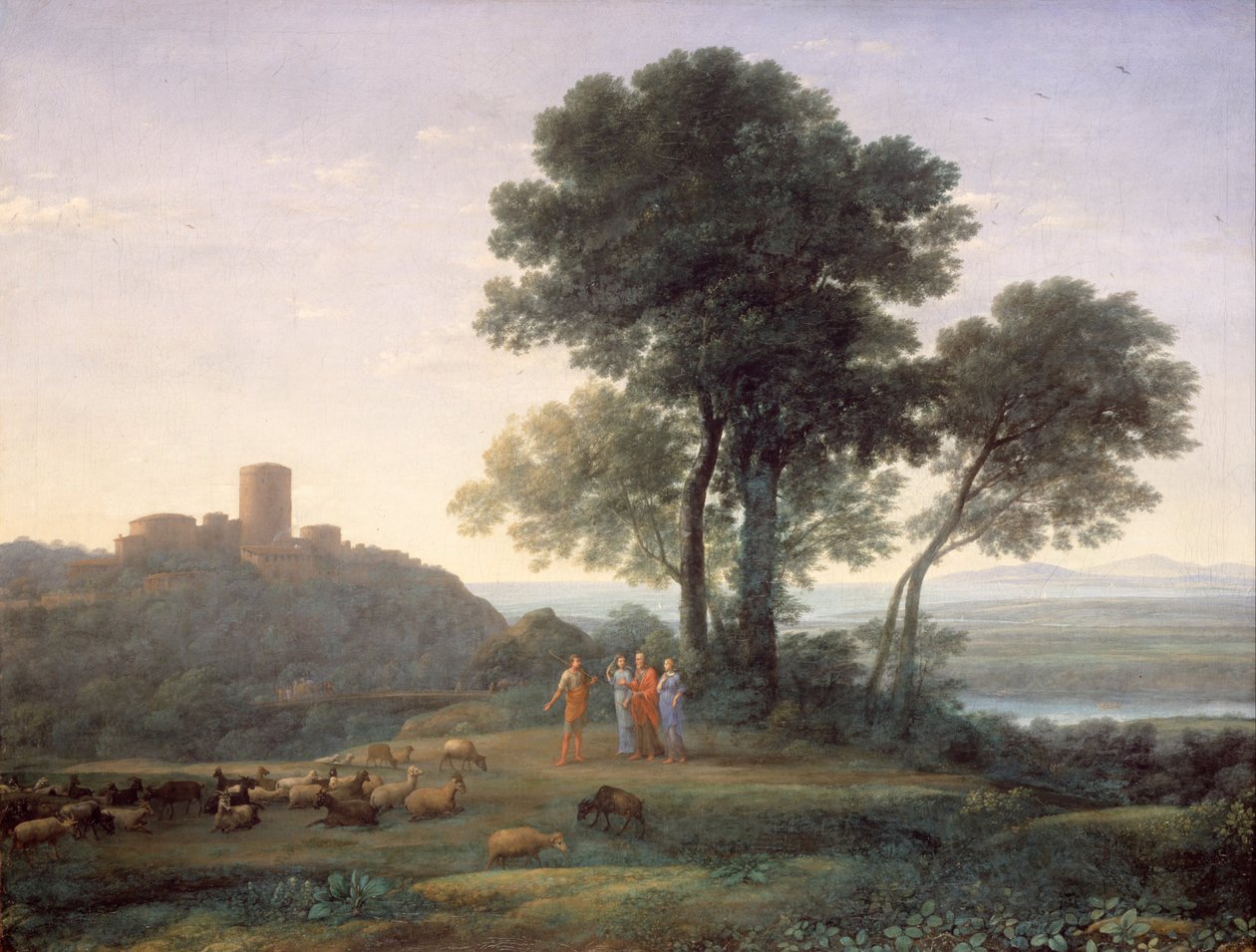 Jacob with Laban and His Daughters by Claude Lorrain