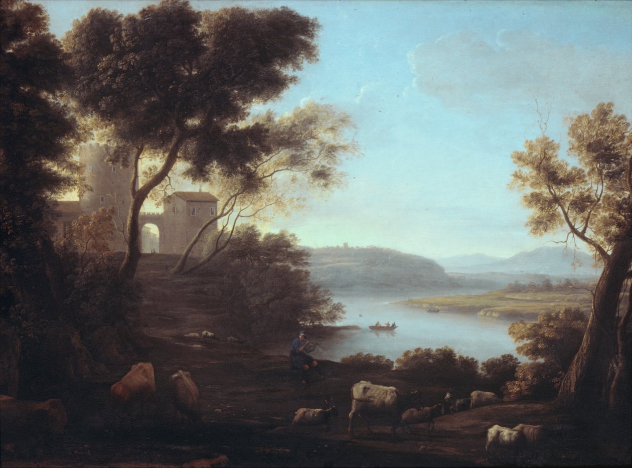 The Roman Countryside by Claude Lorrain