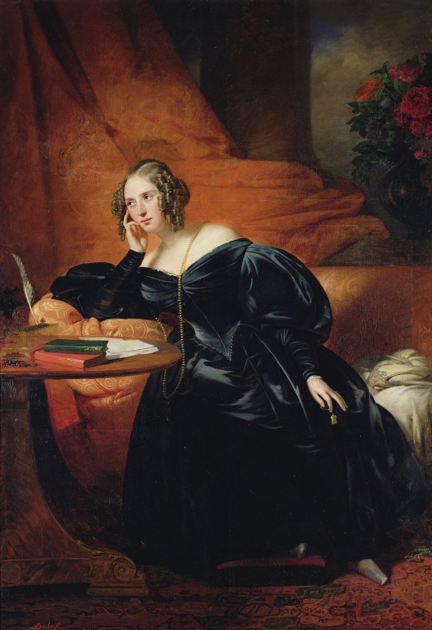 The Countess de Lapeyriere by Claude Marie Dubufe