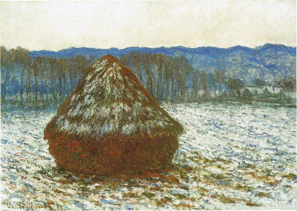 Stack of Wheat by Claude Monet