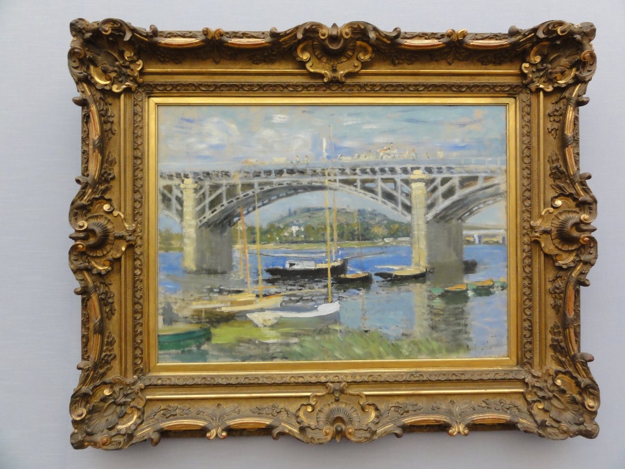 The Seine Bridge at Argenteuil by Claude Monet