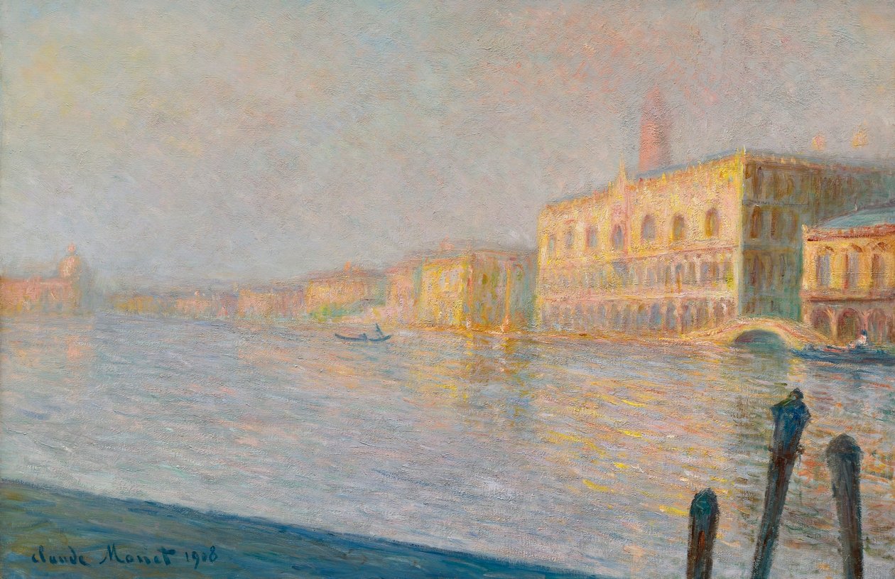 The Ducal Palace by Claude Monet