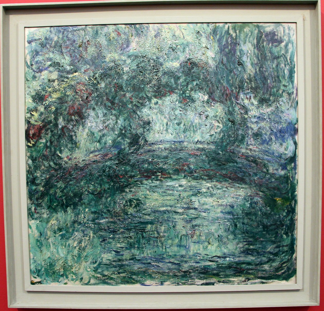 The Japanese Bridge over the Water Lily Pond at Giverny by Claude Monet