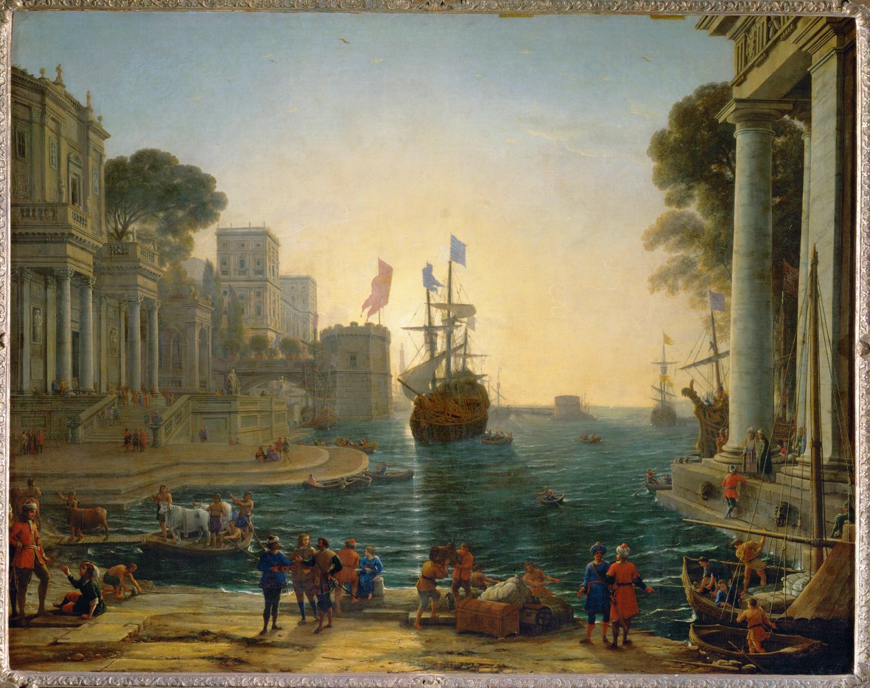 Ulysses Returns Chryseis to Her Father by Claude Lorrain (1600-82)
