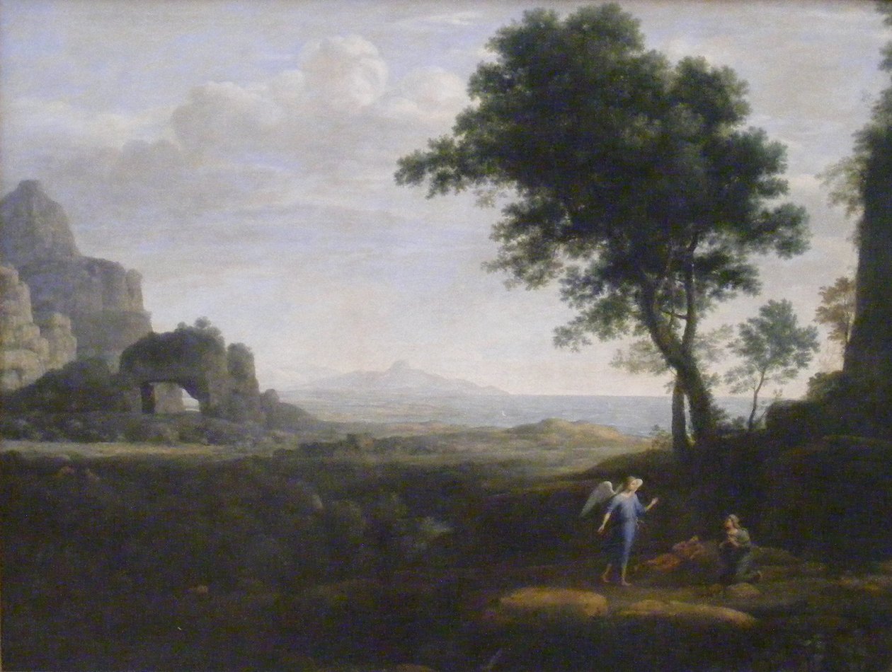 Hagar and Ishmael in the Desert by Claude Lorrain