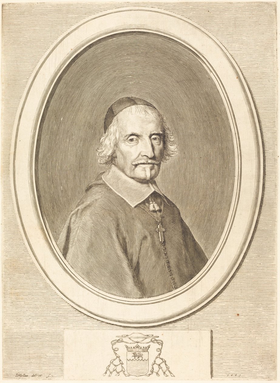 Francois de Villemontee by Claude Mellan
