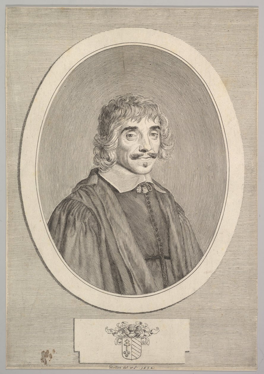 Jean Perrault by Claude Mellan