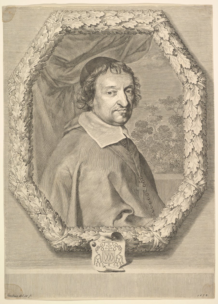 Victor le Bouthillier by Claude Mellan