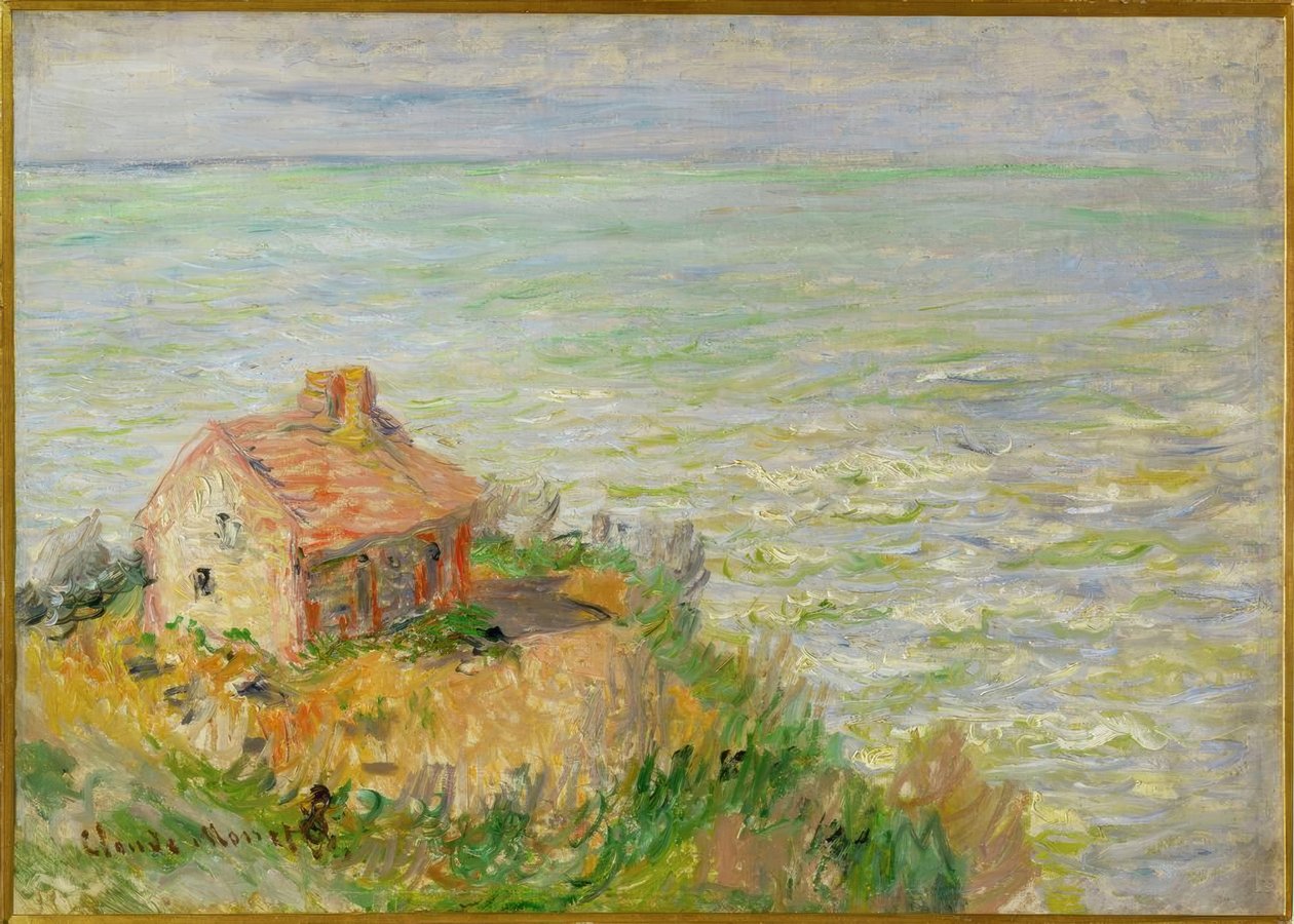 Customs Officer's Cabin, Afternoon Effect by Claude Monet