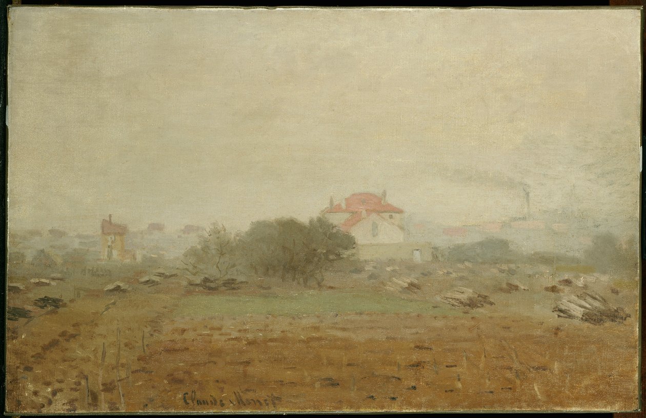 Fog by Claude Monet