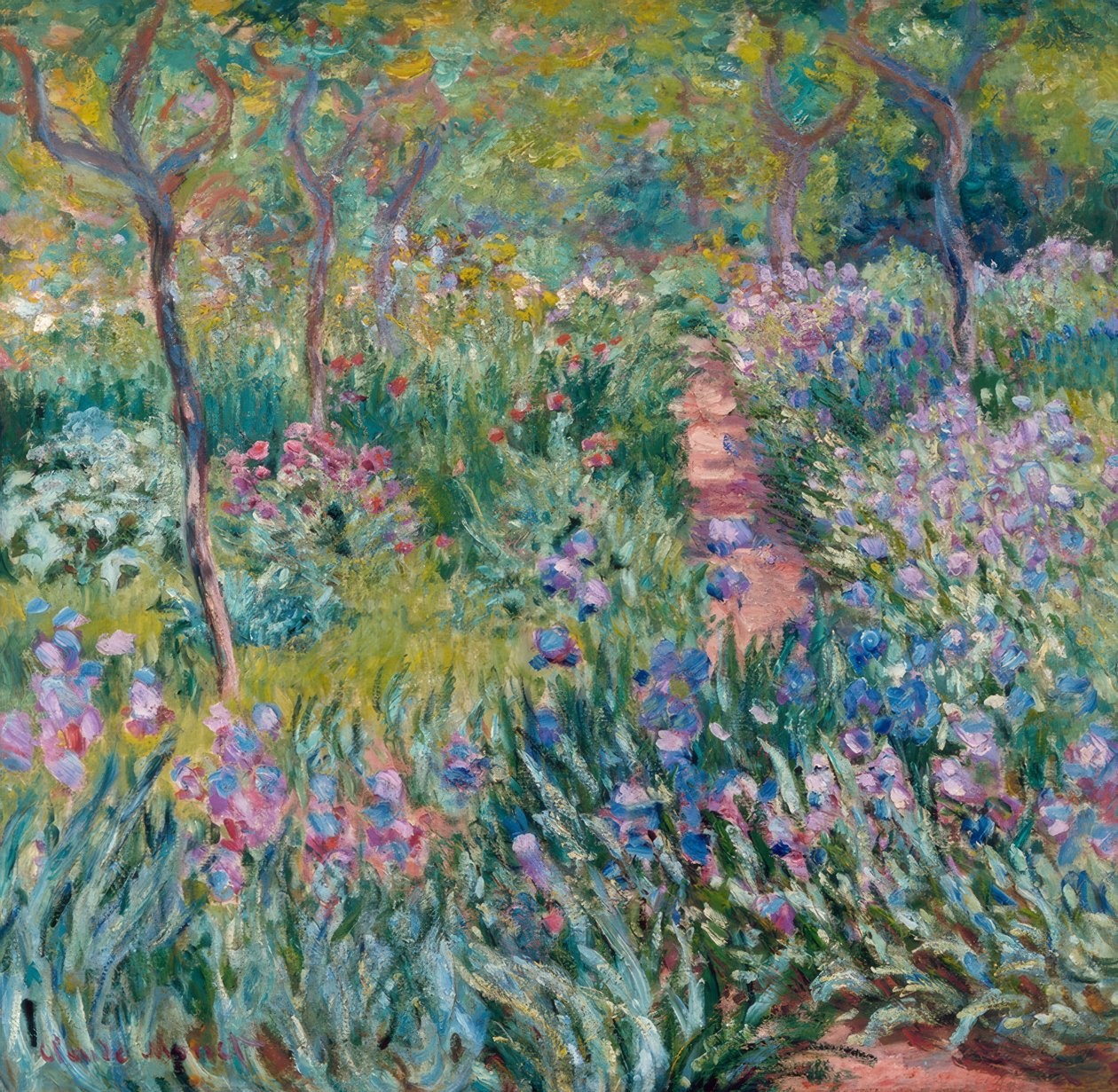 Giverny, Spring by Claude Monet: Premium art reproduction