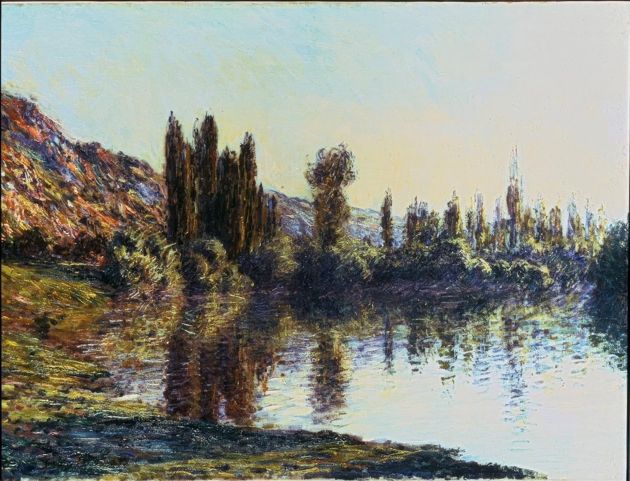 The Seine at Vétheuil by Claude Monet: Buy fine art print