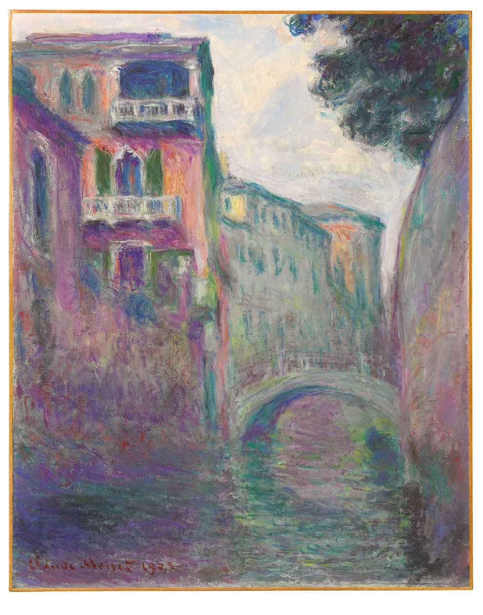 The Rio de la Salute by Claude Monet