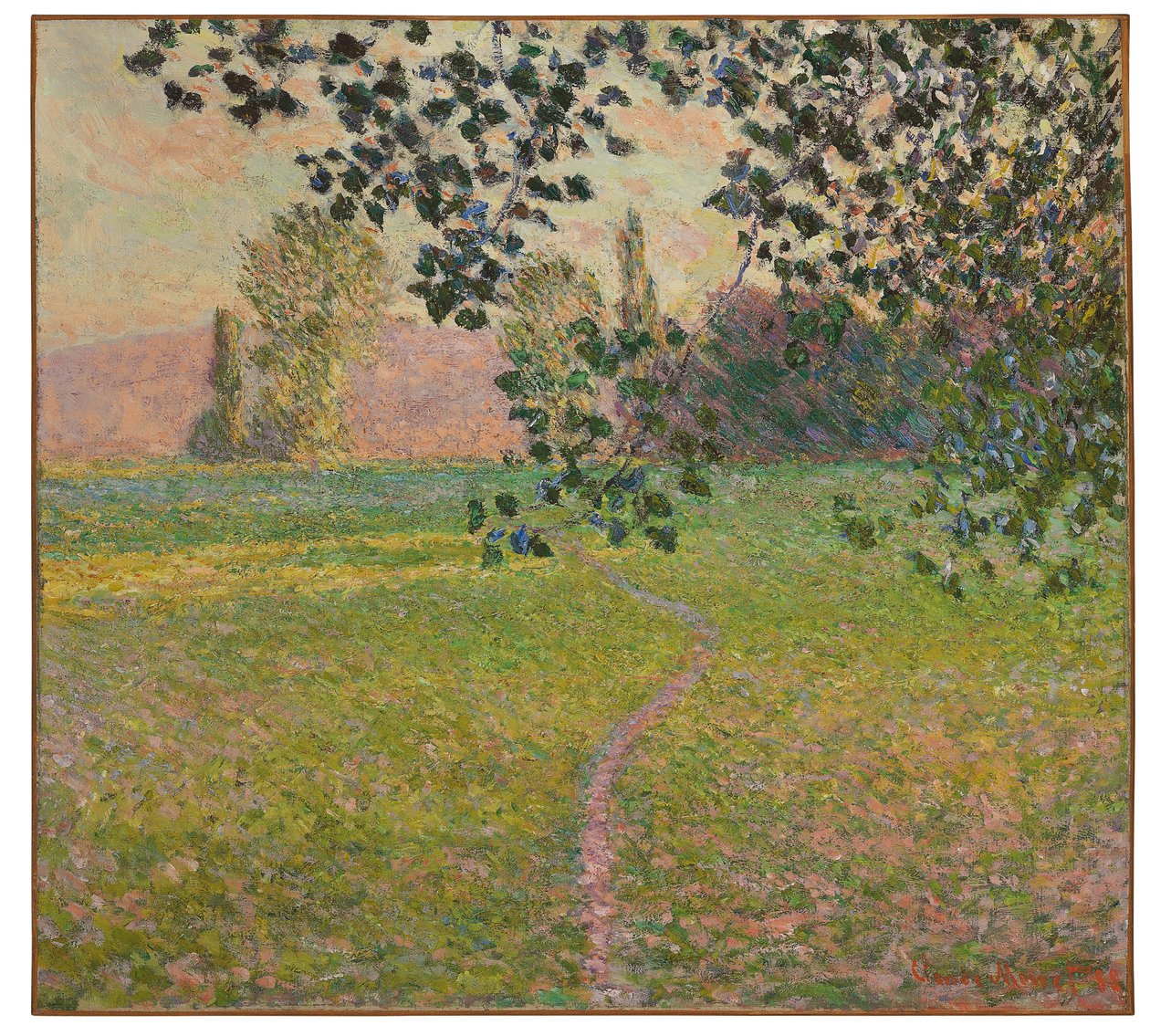 Morning Landscape by Claude Monet: Buy fine art print