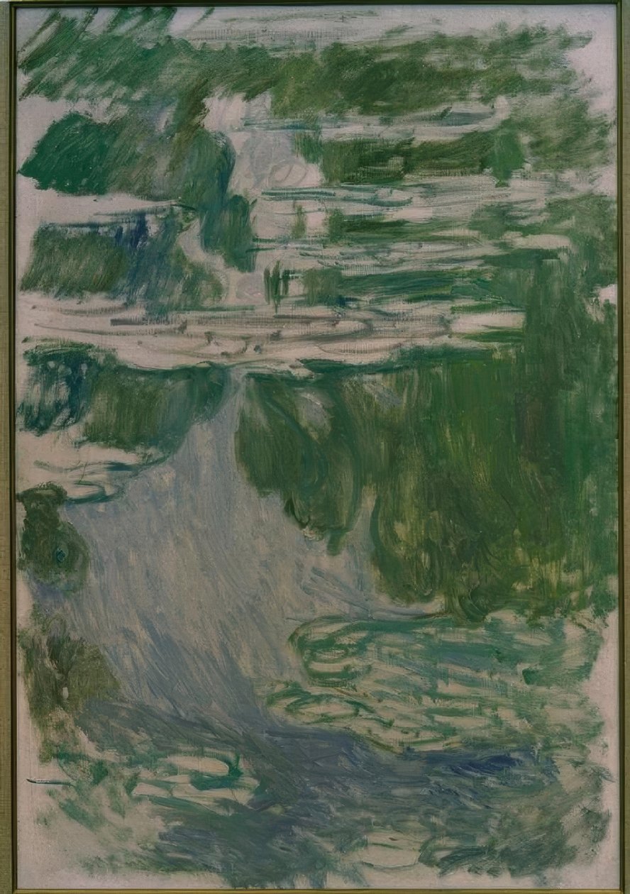 Water Lilies Study by Claude Monet