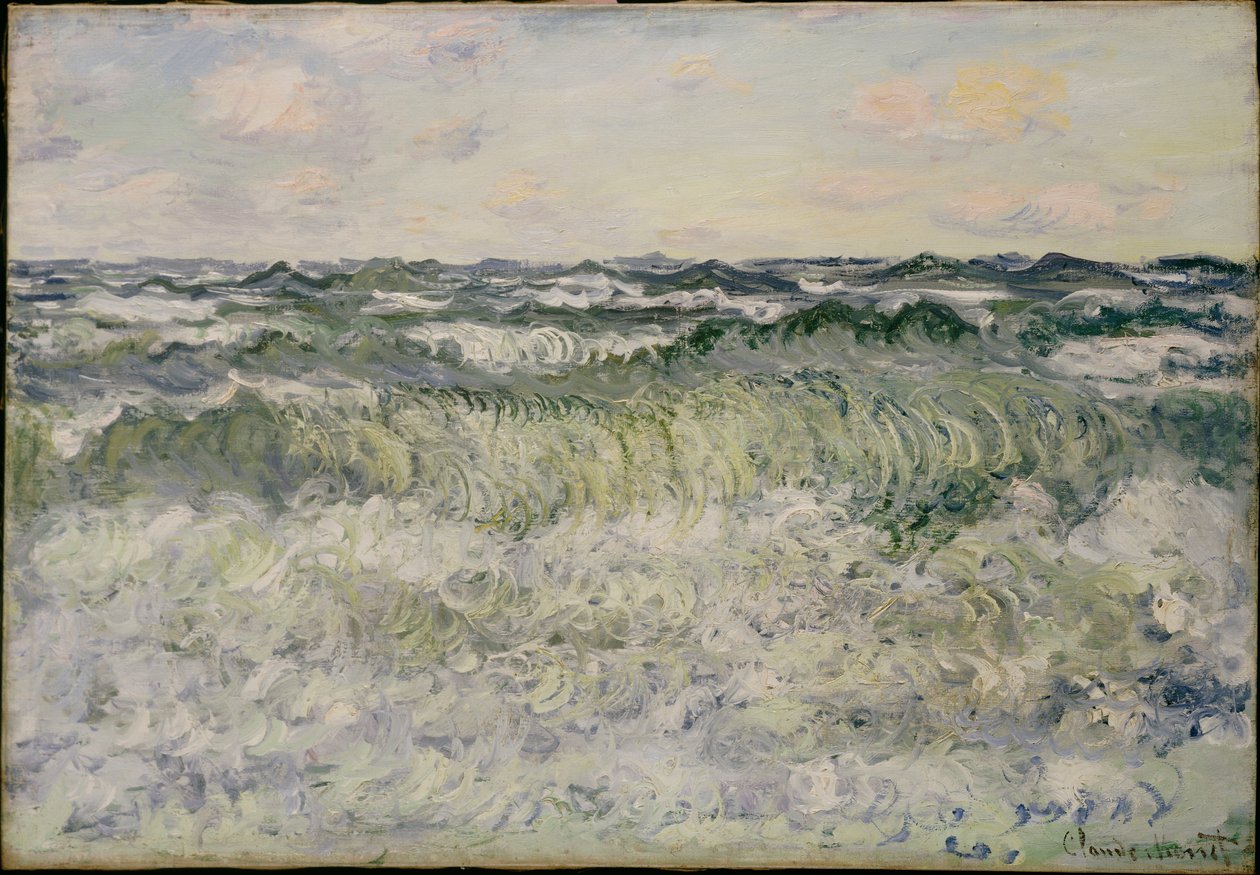 Seascape, 1881 by Claude Monet