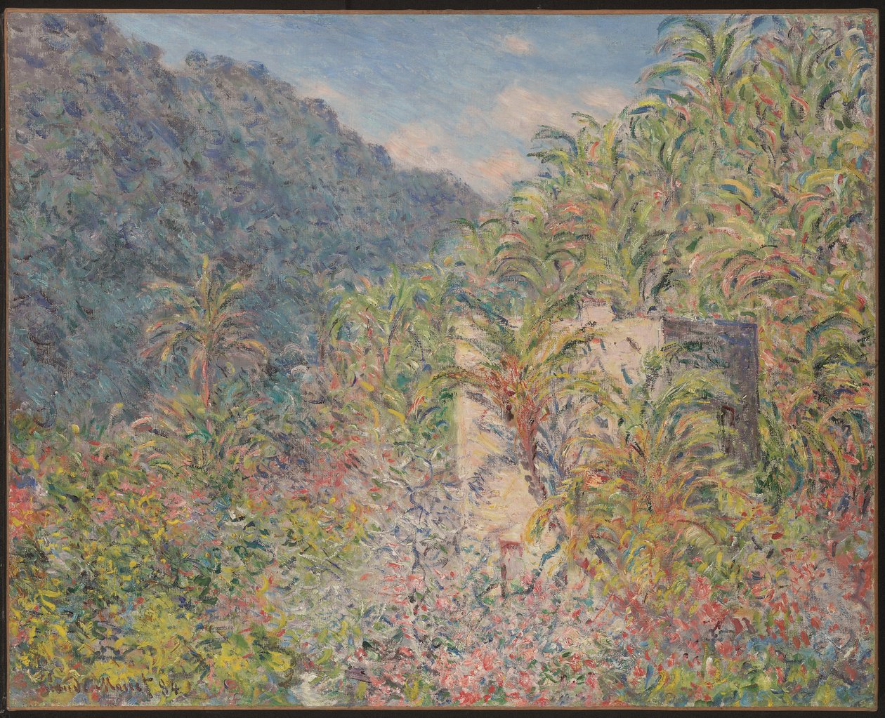 Valley of Sasso by Claude Monet