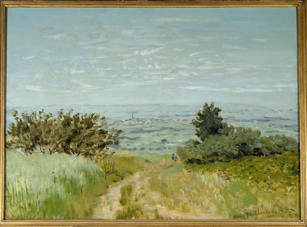 View from Plain to Argenteuil, Slopes of Sannois in 1872 by Claude Monet