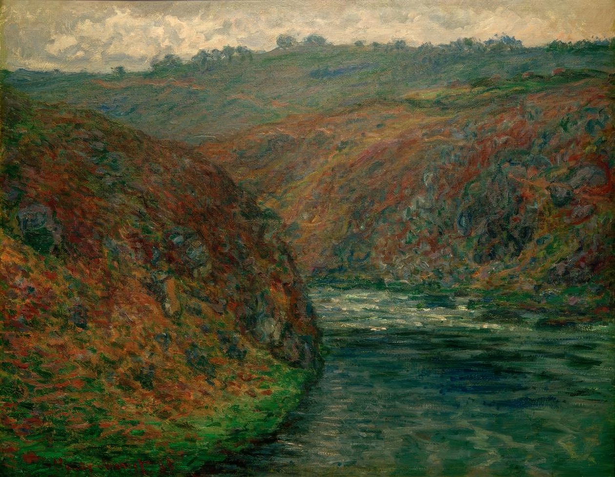 View of Creuse, Dark Weather by Claude Monet