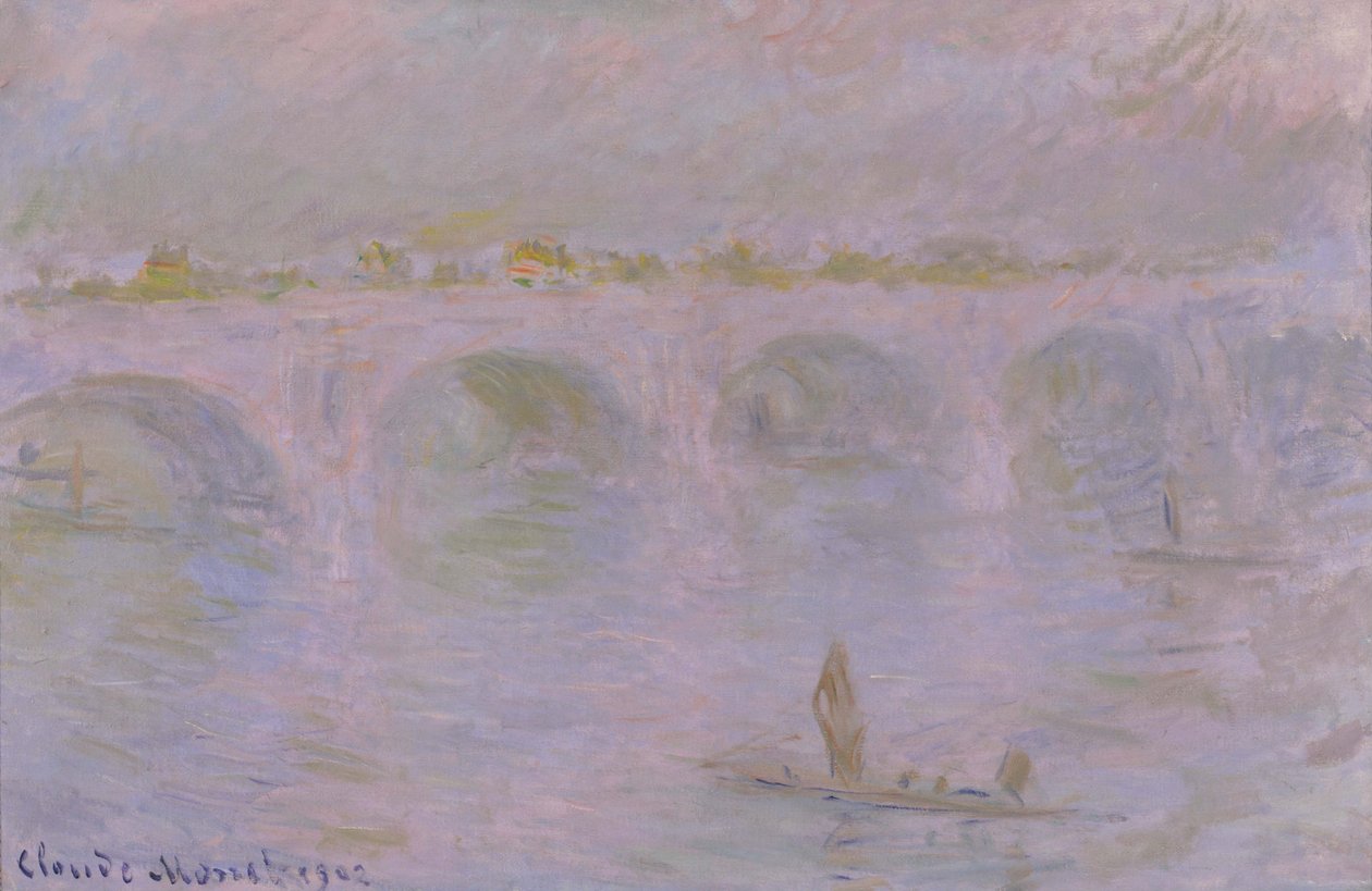 Waterloo Bridge, London by Claude Monet