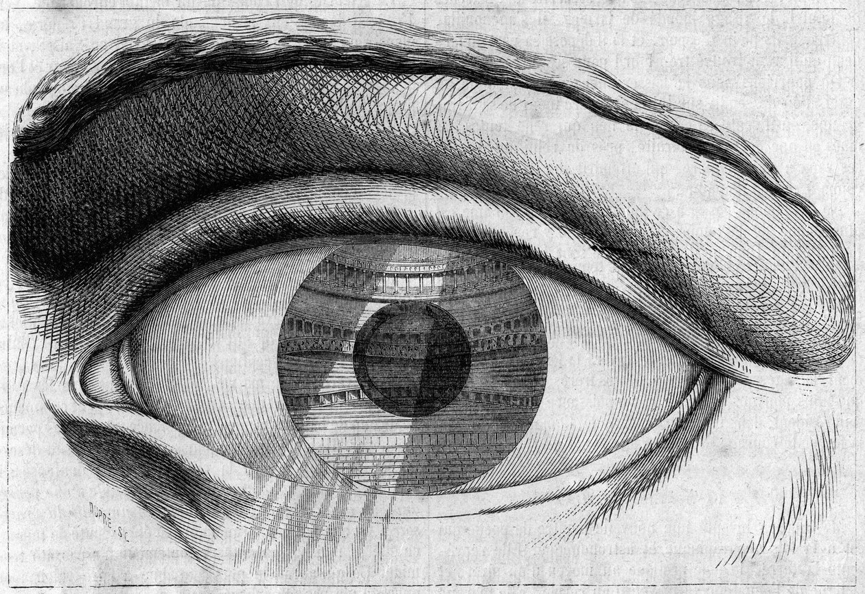 A glance at the theatre of Besancon by Claude Nicolas Ledoux