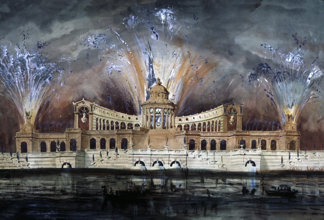 Fireworks, c.1800-1850 by Claude Ruggieri