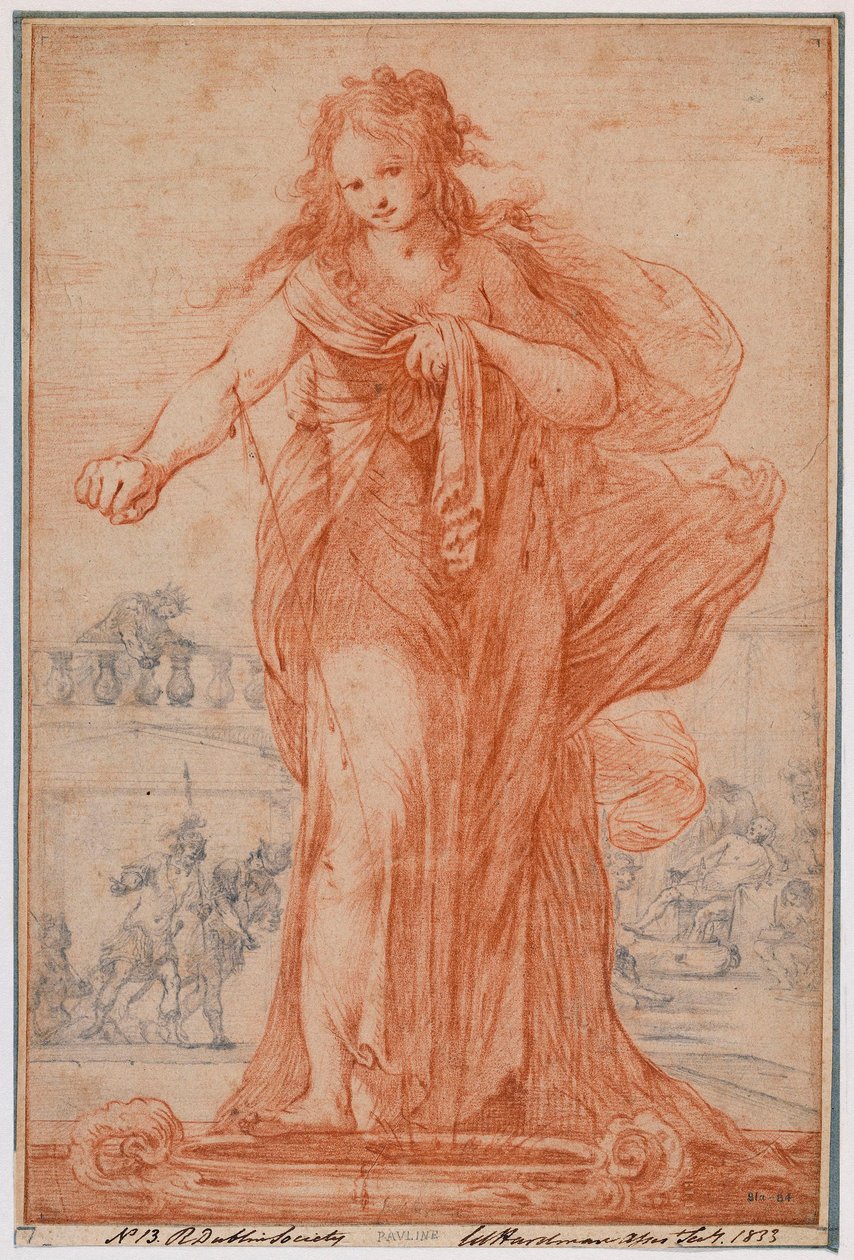 Pauline Attempting Suicide by Claude Vignon