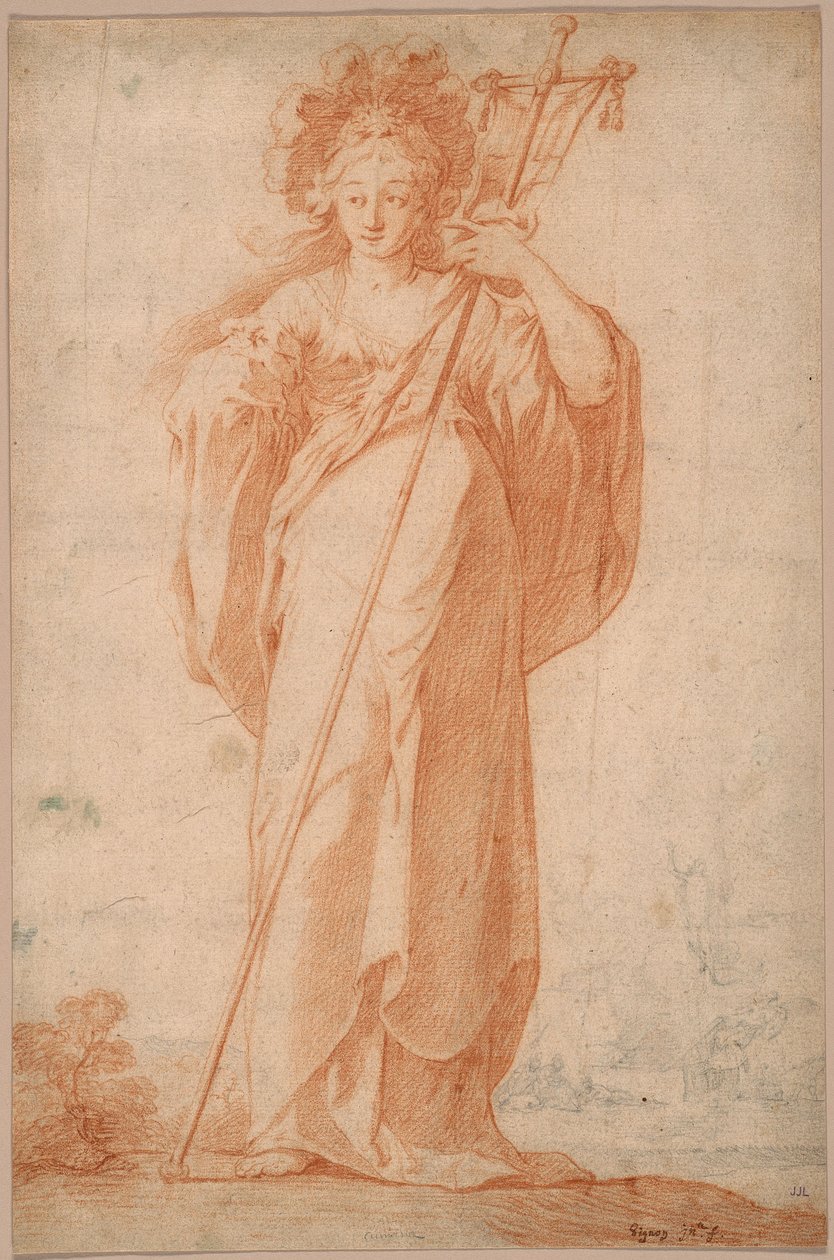 The Cuman Sibyl by Claude Vignon